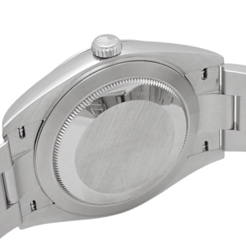 ロレックス デイトジャスト 41 自動巻き 腕時計 オイスター ステンレススチール SS ブラック ランダム番 2022年6月購入 126300  メンズ 40