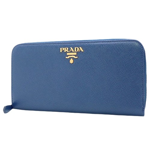 PRADA(プラダ) ジップアラウンド長財布 長財布 ラウンドファスナー ロングウォレット 小物 サフィアーノレザー SAFFOANO METAL  BLUETTE の通販はau PAY マーケット - alamode | au PAY マーケット－通販サイト