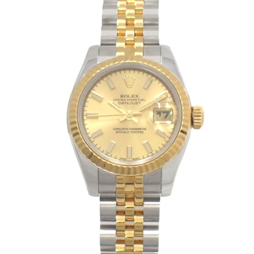 【保証書付】 ロレックス 179173 デイトジャスト 26 SS/YG V番(2009年) 自動巻き 腕時計 ジュビリー 2013年9月購入  ゴールド レディース ｜au PAY マーケット