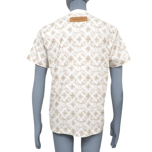 LOUIS VUITTON(ルイ・ヴィトン) モノグラム Tシャツ トップス アパレル ファッション 半袖 XS コットン ホワイト白 ベージュ  RM232M NPG HPY15W メンズ 40802107379【中古】【アラモード】 Tシャツ