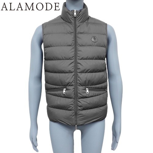 MONCLER(モンクレール) TREOMPAN GILET トレオンパン ジレ アウター アパレル 衣類 ファッション ダウンベスト 1 ポリエステル ブラック