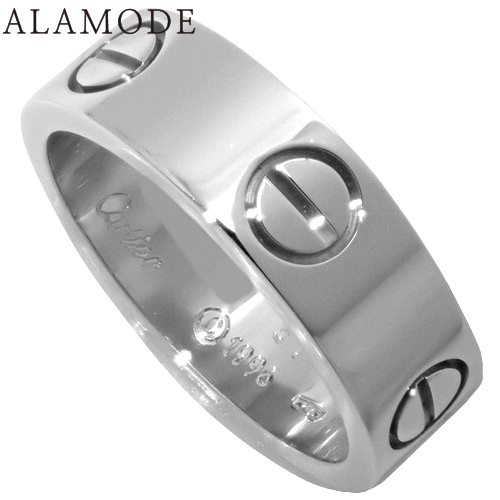 CARTIER(カルティエ) LOVE リング K18 ホワイトゴールド WG リング  