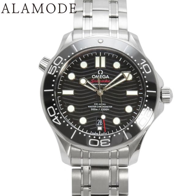 【2022年保証書付】OMEGA/オメガ シーマスター ダイバー 300 210.30.42.20.01.001 SS ステンレス 自動巻き 腕時計 2022年9月購入 ブラック メンズ 40802112521【中古】【アラモード】の通販は