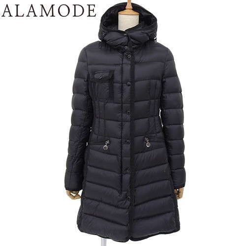 MONCLER(モンクレール) HERMINE エルミンヌ ダウンコート アウター アパレル ファッション ロング 0(ゼロ) ナイロン ブラック黒 22093499