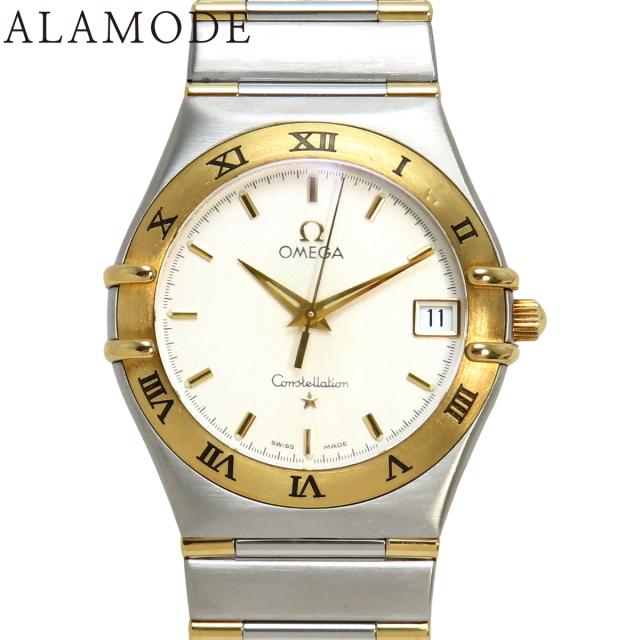 オメガ コンステレーション 1312.30 K18 イエローゴールド YG クオーツ 腕時計 ホワイト ゴールド メンズ 41100056947【中古】【アラモード】の通販は
