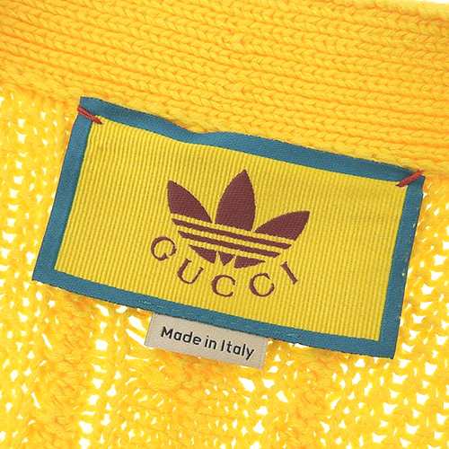 GUCCI - GUCCI(グッチ) アディダス コラボ ニット カーディガン