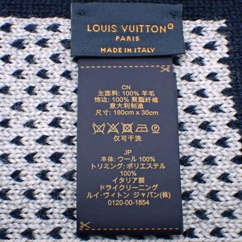 ルイヴィトン マフラー ダミエヘリテージ M90776 HF3234 ネイビー ルイヴィトン マフラー ダミエヘリテージ M90776 HF3234