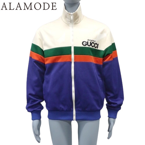 【新品未使用】GUCCI 21年 スポーツライン トラックジャケット メンズ GUCCI(グッチ) ジップアップ トラックジャケット アウター アパレル