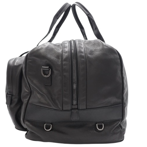 PRADA(プラダ) ロゴプレート ボストンバッグ ボストンバッグ/キャリー