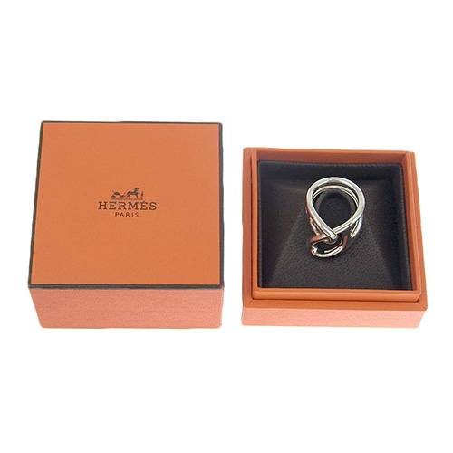 HERMES(エルメス) シェーヌダンクル パンク リング シルバー925 Sv