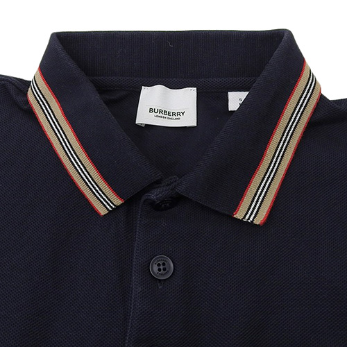 BURBERRY(バーバリー) アイコンストライプカラー ポロシャツ