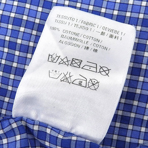 BALENCIAGA(バレンシアガ) バックロゴ チェックシャツ トップス 18年