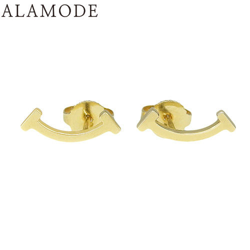 Tiffany K18 ピアス（片耳） Tiffany & Co. - ティファニー TIFFANY&CO. ラブ ピアス K18 PG