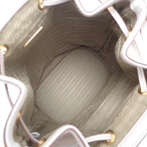 ✨極美品✨プラダ　ジャガードロゴ 2wayハンドバッグ　アイボリー×ベージュ 美品】プラダ PRADA LOGO JACQUARD ロゴジャガード ショルダーバッグ