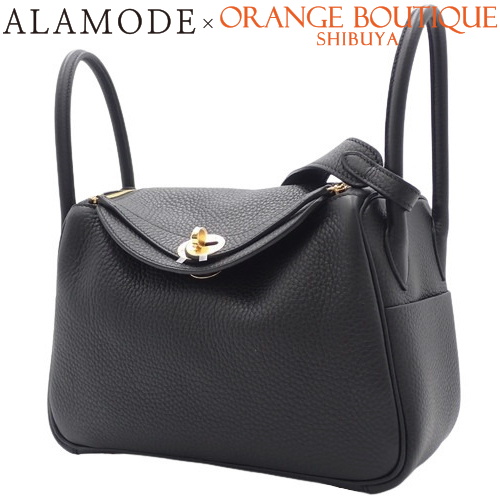 【新品】HERMES(エルメス) リンディ26 K刻印 ブラック黒 トリヨンクレマンス ゴールド金具 ショルダーバッグ 2WAY 肩掛け ハンド レディース 40802147546【アラモード】