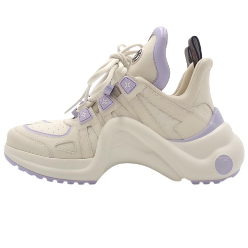 ルイヴィトン アークライト モノグラム スニーカー シューズ ホワイト 36