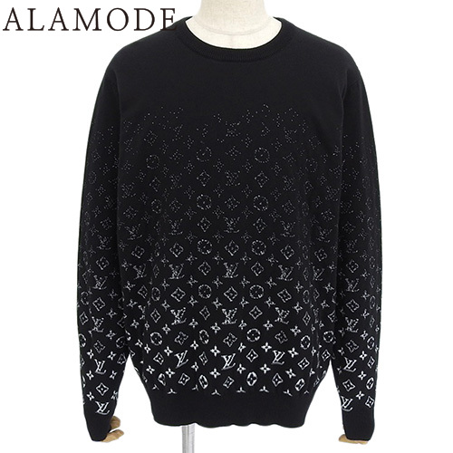 LOUIS VUITTON グラディエントモノグラム クルーネック セーター Louis