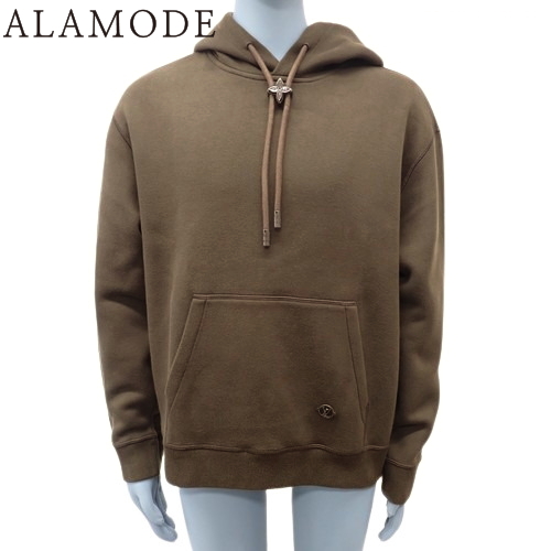 LOUIS VUITTON(ルイ・ヴィトン) モノグラムフラワーストッパーフーディー トップス アパレル ファッション RM232 パーカー スウェット M コットン ブラウン茶 メンズ 40802147418【中古】【アラモード】