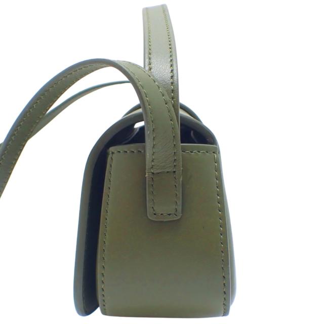 CELINE(セリーヌ) ストラップ付 クラッチバッグ ハンドバッグ 2WAY ショルダー 肩掛け ミニバッグ カーフ ダークオリーブ カーキ ゴールド金具 10I593DQ1.31DO レディース 40802148609【中古】【アラモード】 CELINE(セリーヌ) ストラップ付 クラッチバッグ ハンドバッグ 2WAY