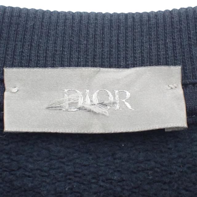 Christian Dior(クリスチャン・ディオール) Cactus Jack コラボ ペインタースエット スウェット/パーカー 2022年 トレーナー トップス 裏起毛 ロゴ 刺繍 オーバーサイズ トラヴィス・スコット XS コットン ブラック黒 283J679A0531 メンズ 40802155336【中古】【アラモード】 Christian Dior(クリスチャン・ディオール) Cactus Jack コラボ