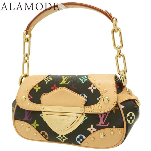 LOUIS VUITTON(ルイ・ヴィトン) モノグラム・マルチカラー マリリン ハンドバッグ チェーンハンドル ノワール ブラック黒 マルチカラー ゴールド金具 M40128 レディース 40802145704【中古】【アラモード】