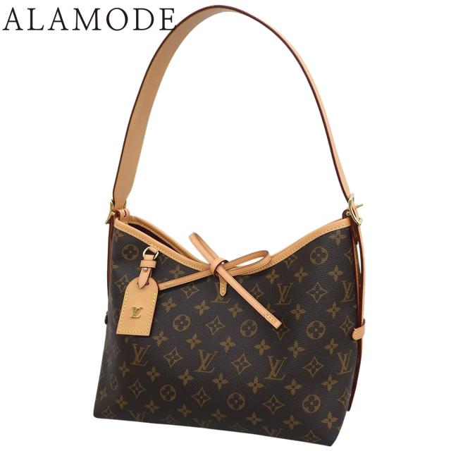 LOUIS VUITTON(ルイ・ヴィトン) モノグラム キャリーオール NM PM ショルダーバッグ 肩掛け モノグラムキャンバス ブラウン茶 ゴールド金具 M46203 レディース 40802158598【中古】【アラモード】