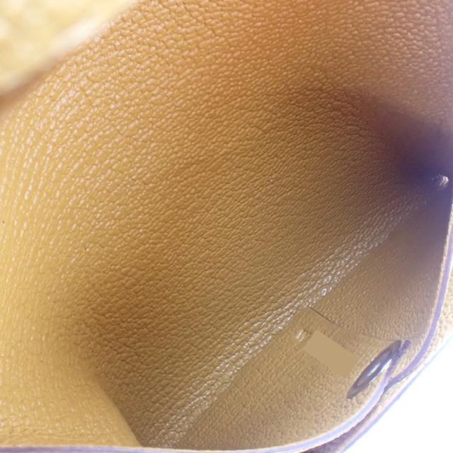 未使用】HERMES(エルメス) バスティア キャラメル ブラウン茶 キャメル