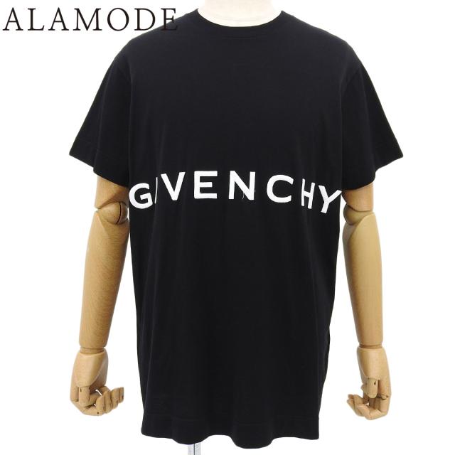 BALENCIAGA(バレンシアガ) ロゴ Tシャツ Tシャツ アパレル ファッション 衣類 S コットン ブラック黒 ホワイト白 メンズ 40802163265【中古】【アラモード】