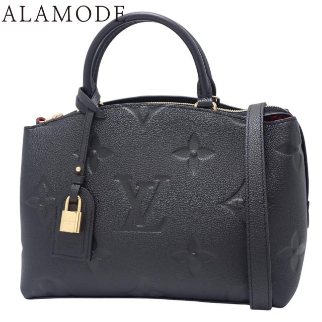LOUIS VUITTON(ルイ・ヴィトン) モノグラム･アンプラント プティ･パレ ハンドバッグ 2WAY ショルダー 肩掛け 斜め掛け モノグラムアンプラント ノワール ブラック黒 ゴールド金具 M58916 レディース 40802168180【中古】【アラモード】