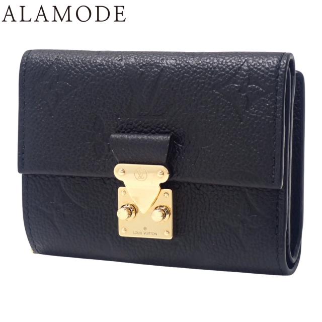 LOUIS VUITTON(ルイ・ヴィトン) モノグラム・アンプラント ポルトフォイユ・メティス コンパクト コンパクトウォレット 三つ折り財布 3つ折り 小物 モノグラムアンプラント ノワール ブラック黒 ゴールド金具 M80880 レディース 40802163514【中古】【アラモード】