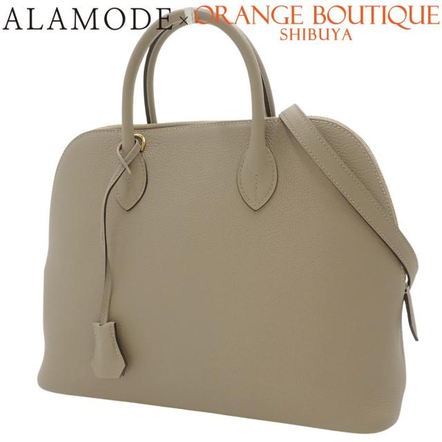 HERMES(エルメス) ボリード1923 30 グリアスファルト グレージュ エバーカラー ゴールド金具 D刻印 ハンドバッグ 2WAY ショルダー 肩掛け 斜め掛け レディース 40802171206【中古】【アラモード】