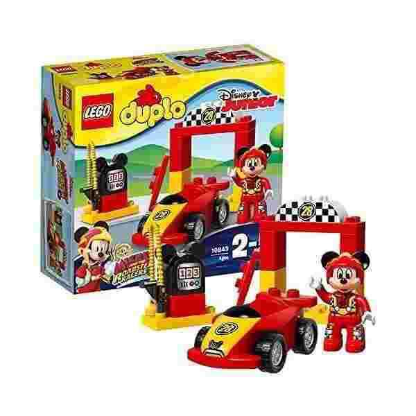 レゴ Lego デュプロ ディズニー ミッキーのレース場 の通販はau Pay マーケット わんわんショップ Au Wowma 店