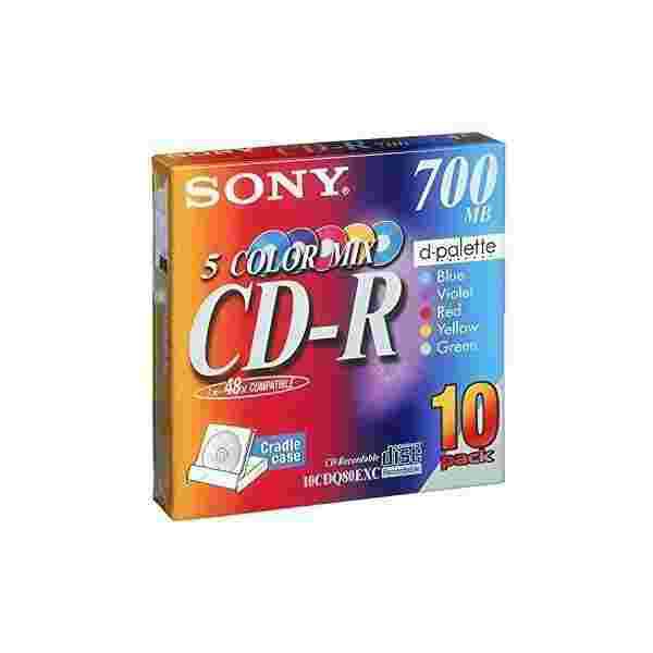 最大84％オフ！ ソニー CD-Rメディア 1-48倍速 クレードルケース 10枚 10CDQ80EXC aea.com.co