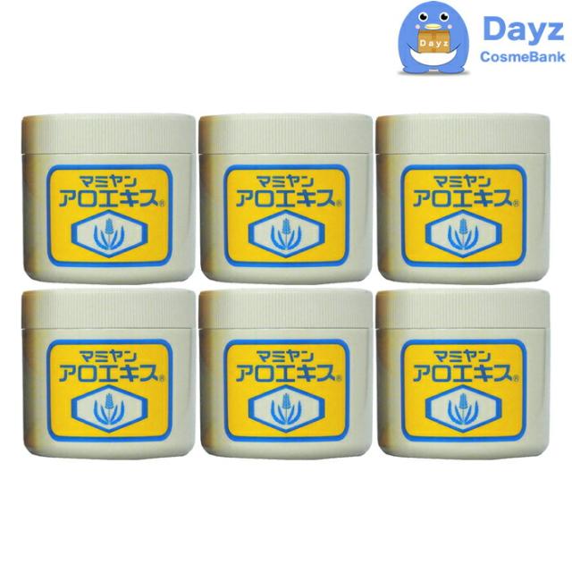 マミヤンアロエ アロエキス 90g　6点セット　化粧用油　｜　ワセリン アロエ ボディオイル ボディクリーム 乾燥 肌荒れ アロエエキス