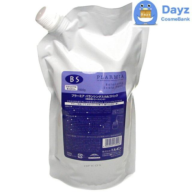 ミルボン プラーミア バランシングスカルプパック 1000g 詰め替え用　｜　頭皮用スカルプトリートメントの通販は 4,891円