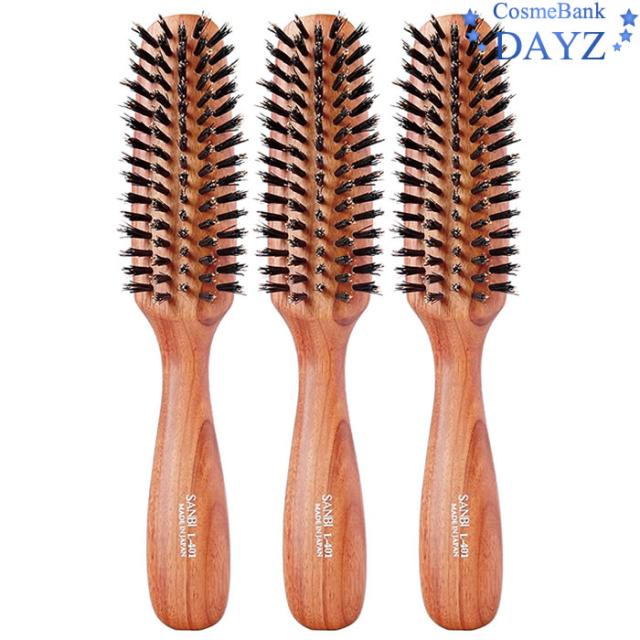 サンビー ブラシ L-401 3点セット｜天然毛 豚毛 猪毛｜ブラッシングブラシ｜ヘアブラシ｜ヘアーブラシ｜の通販は