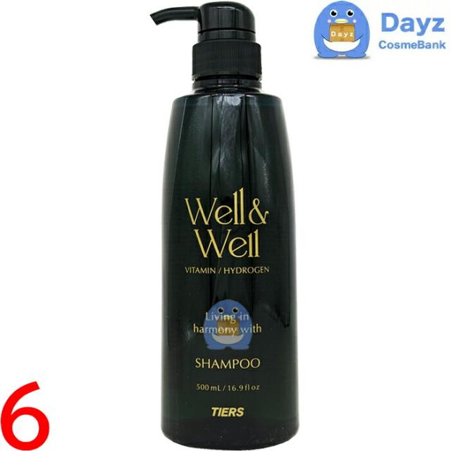 ティアーズ ウェル＆ウェル  ビタミン シャンプー 500mL　6点セット　｜　ヘアシャンプー　｜　ウエル＆ウエルの通販は 7,075円