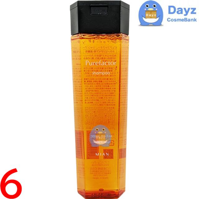 ミアンビューティー ピュアファクター シャンプー 300mL　6点セット　｜　ヘアシャンプー / 弱酸性 / カラーリング毛 5,305円