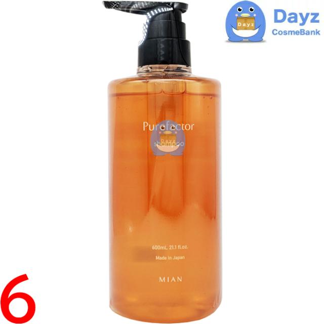 ミアンビューティー ピュアファクター シャンプー 600mL　6点セット　｜　ヘアシャンプー / ヘアカラー毛 / 弱酸性