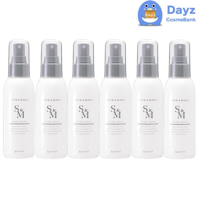 セフティ サンモニ スキャルプセラム 120mL 6点セット 髪 頭皮 首用美容液　洗い流さないヘアトリートメント　SAN MONIの通販は 8,376円