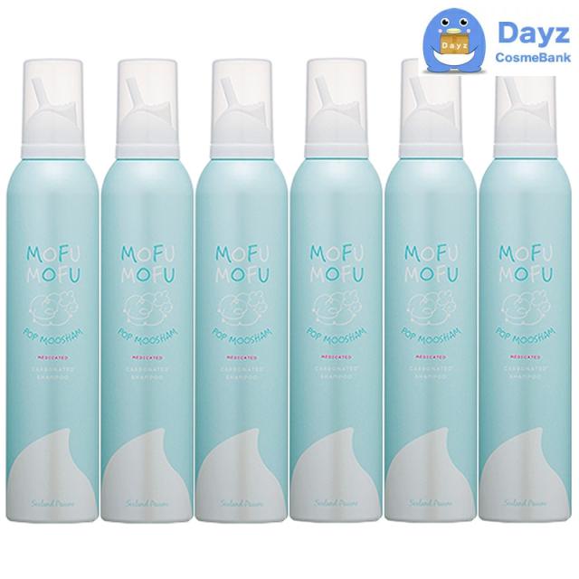 シーランドピューノ 薬用 もふもふ ポップムーシャン 200g 6点セット | ヘアシャンプー 炭酸系 / 医薬部外品 【YG】