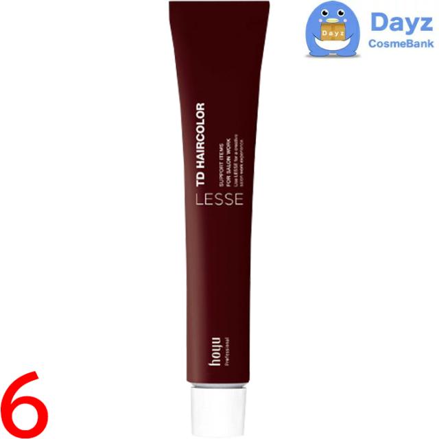 ホーユー レセ TD ヘアカラー 【 ブラウン|BROWN-4 】 80g 6点セット | 第一剤 / 医薬部外品 【NC】