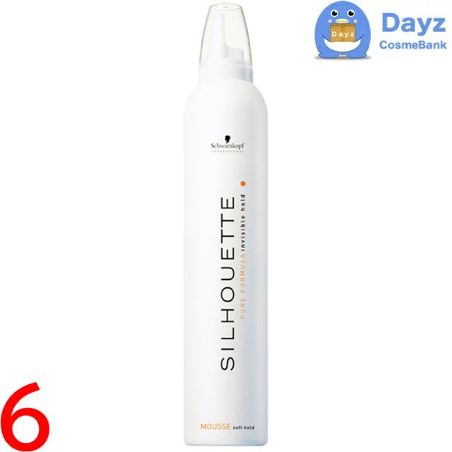 シュワルツコフ シルエット ソフトムース 350g　6点セット　｜　ヘアスタイリング剤 / ムース 【MD】