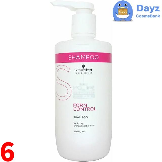 シュワルツコフ BCクア フォルムコントロール シャンプー 750mL　6点セット　｜　くせ毛でお悩みの方に　｜　くせ毛 癖毛 クセ毛 シャンプー