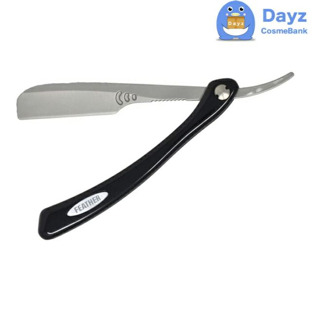 フェザー アーティストクラブ SR レザー　ブラック　｜　剃刀 カミソリ かみそり シェービングレザー 髭剃り ひげそり