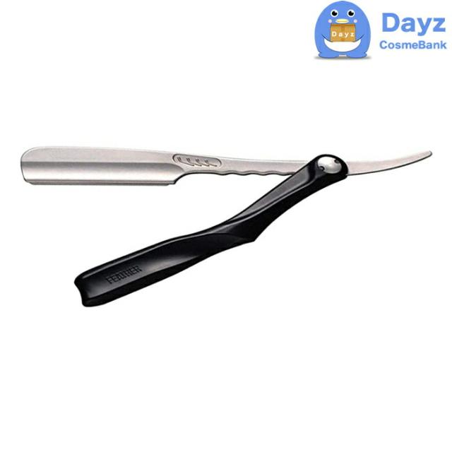 フェザー アーティストクラブ SS レザー　ブラック　｜　剃刀 カミソリ かみそり シェービングレザー 髭剃り ひげそり