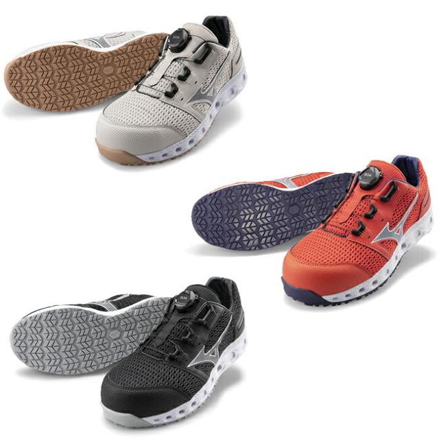 【即日発送可】ミズノ mizuno 安全靴 作業靴 オールマイティVH51L BOA【F1GA2306】 | 靴 シューズ 現場 スタッフ 作業 普段履き メンズ レディース おしゃれ カジュアル かっこいい 軽量 白 ダイヤル 軽い 痛くない JSAA A種 樹脂先芯 ローカット_8