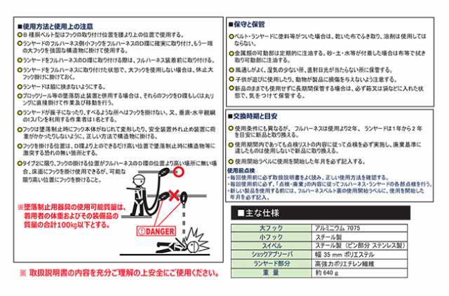 椿モデル ランヤード シングル ブラック オレンジ シルバー 20BL-ASBL