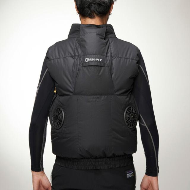 【2026年 30V 海外製バッテリー＆ファン付き】空調風神服 アタックベース 空調ウェア 服 【6640】The tough チタン ベスト | 夏 涼しい クール 空調 ウェア 服 作業着 夏場 現場 作業 熱中症 対策 おしゃれ かっこいい カジュアル メンズ レディース 作業着 作業服_2