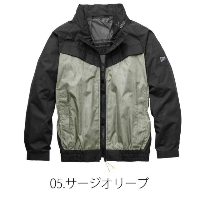 【2026年 30V 海外製バッテリー＆ファン付き】空調風神服 アタックベース 空調ウェア 服【6643】The tough チタン 長袖 ジャケット | 夏 涼しい クール 空調 ウェア 服 作業着 夏場 現場 作業 熱中症 対策 おしゃれ かっこいい カジュアル メンズ レディース 作業着 作業服_7